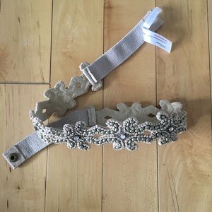 Anthropologie cream belt